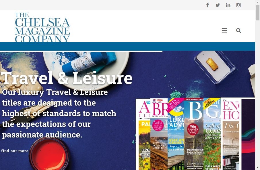 Magazine Website Design 13