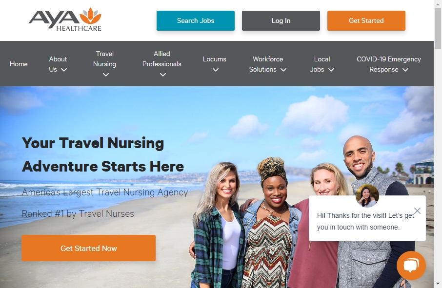 10 Amazing Nurses Website Design Examples in 2022 8