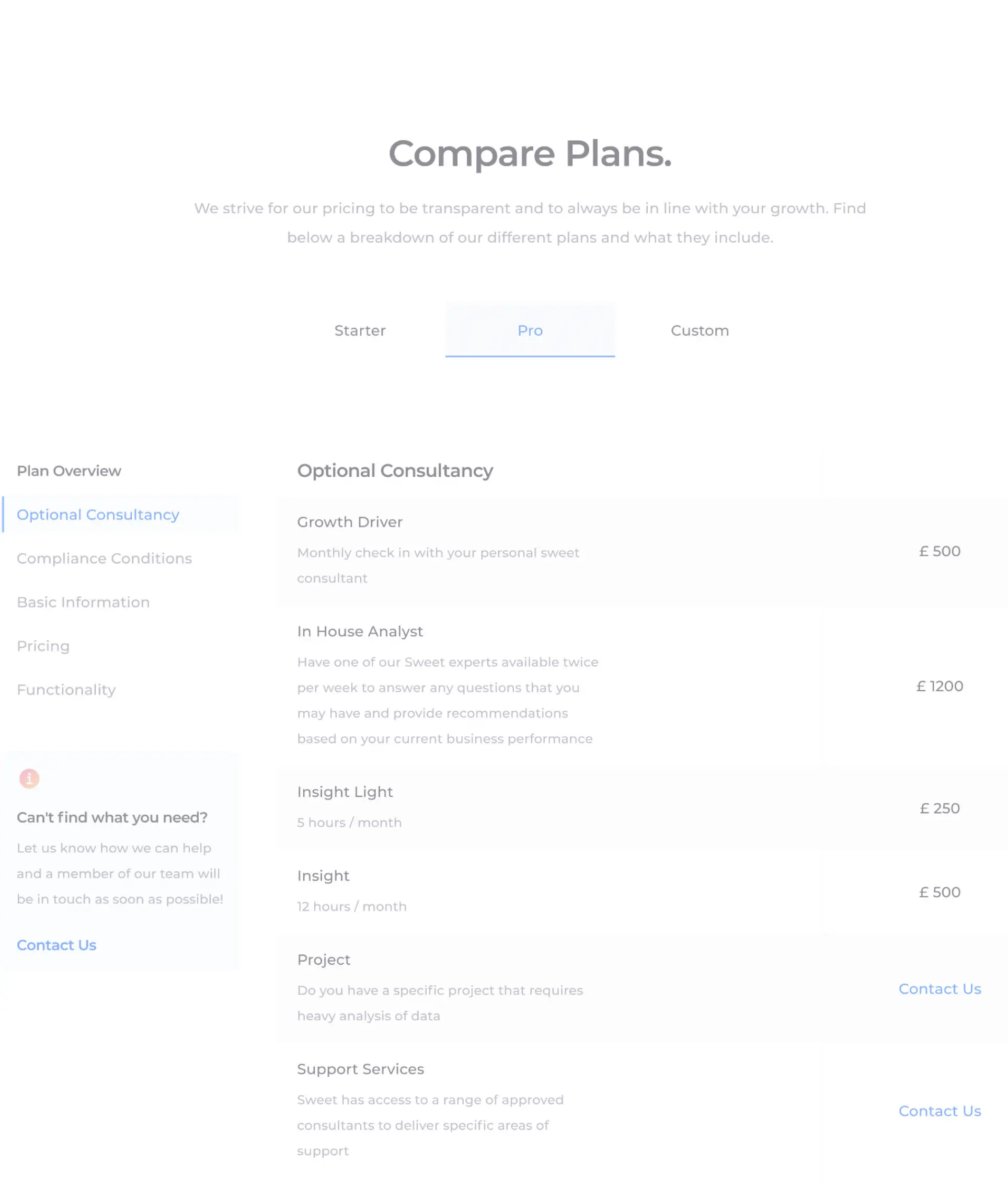 Website redesignfor Sweet Analytics. 21