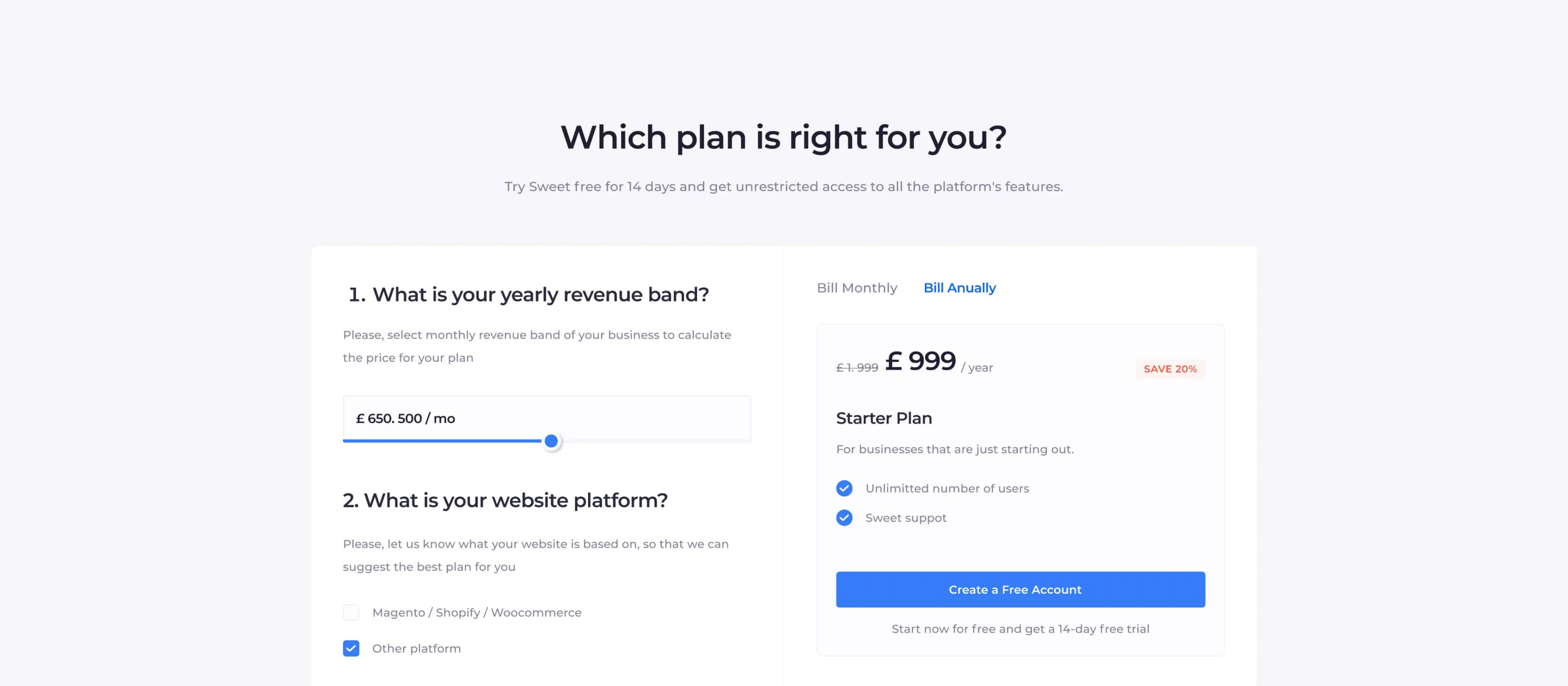 Website redesignfor Sweet Analytics. 22